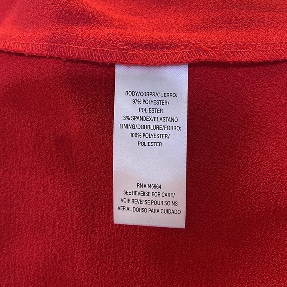 Julia Jordan - Red Knot Neck Halter Dress - Picture 12 of 14